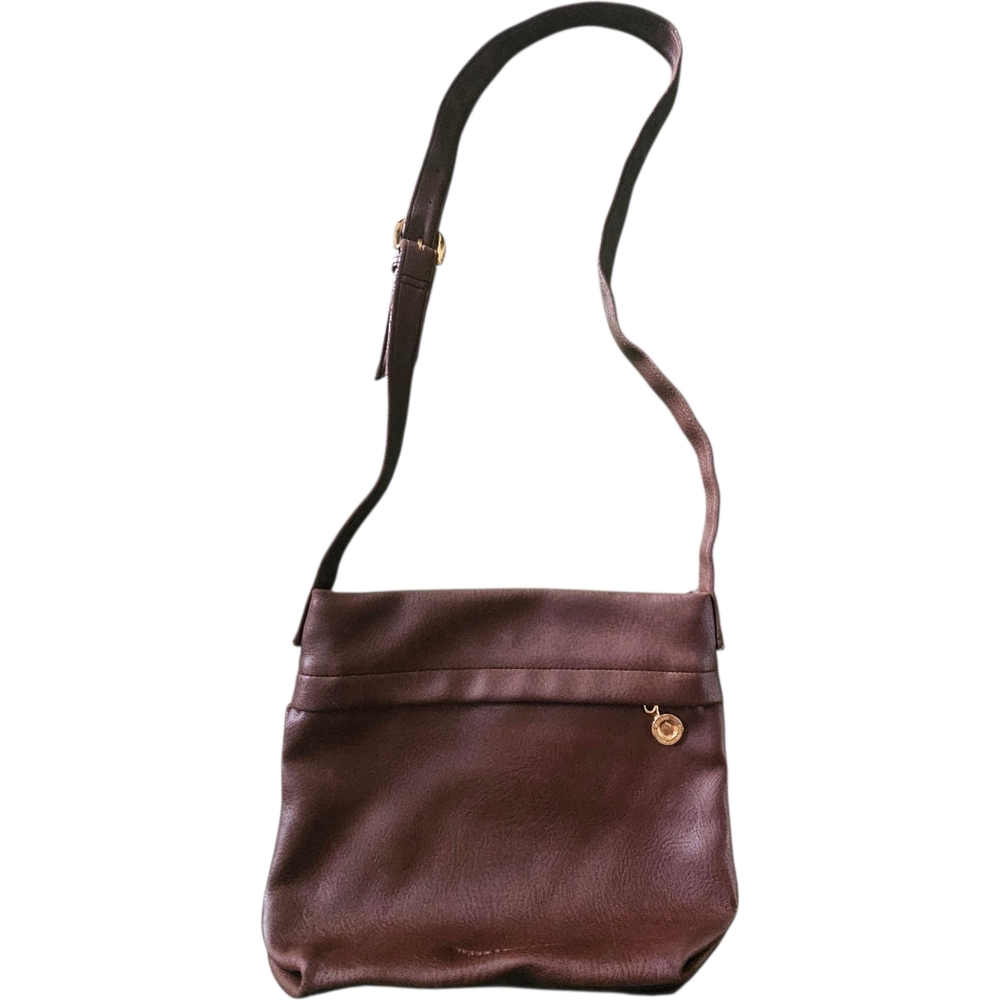 Stone Mountain Authentic Brown Genuine Leather Crossbody Purse Women's Hand Bag - Picture 2 of 14